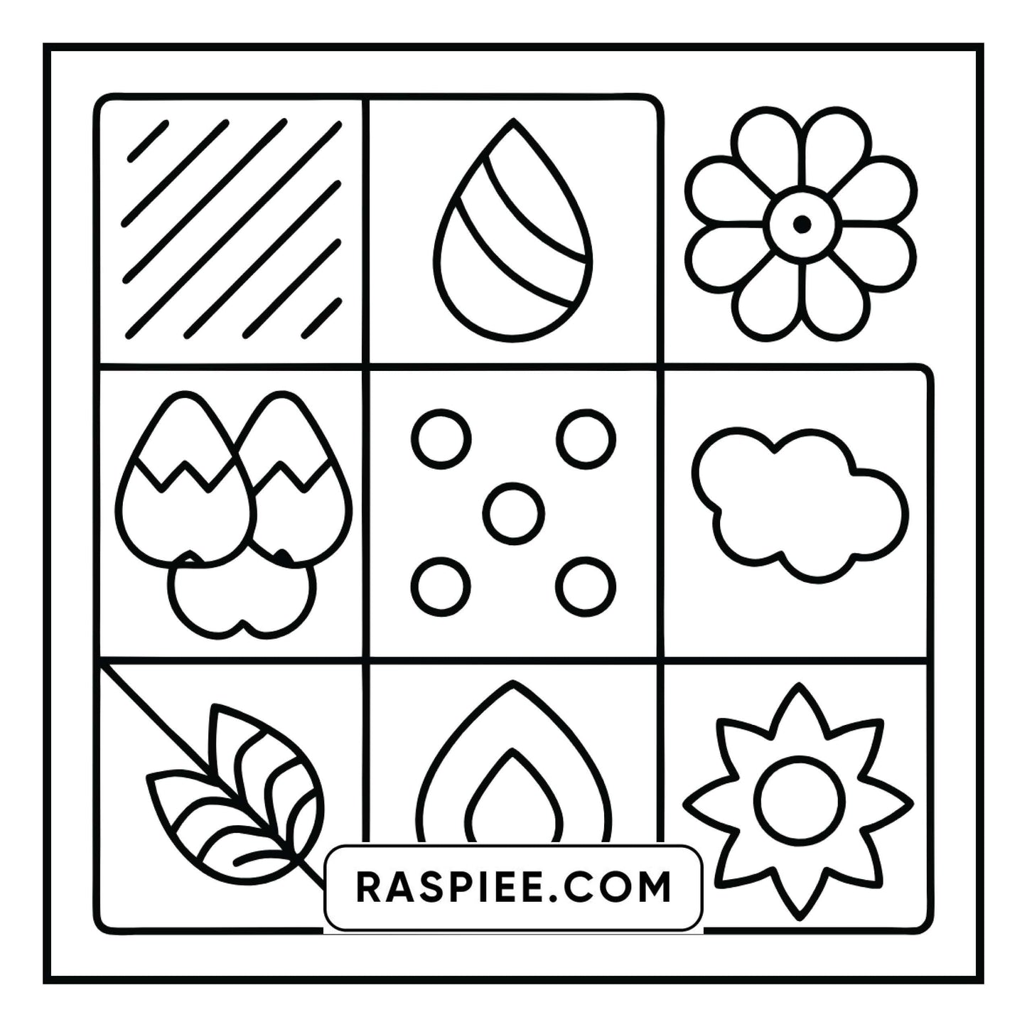 98 Bold and Easy Comfy Patterns Coloring Pages