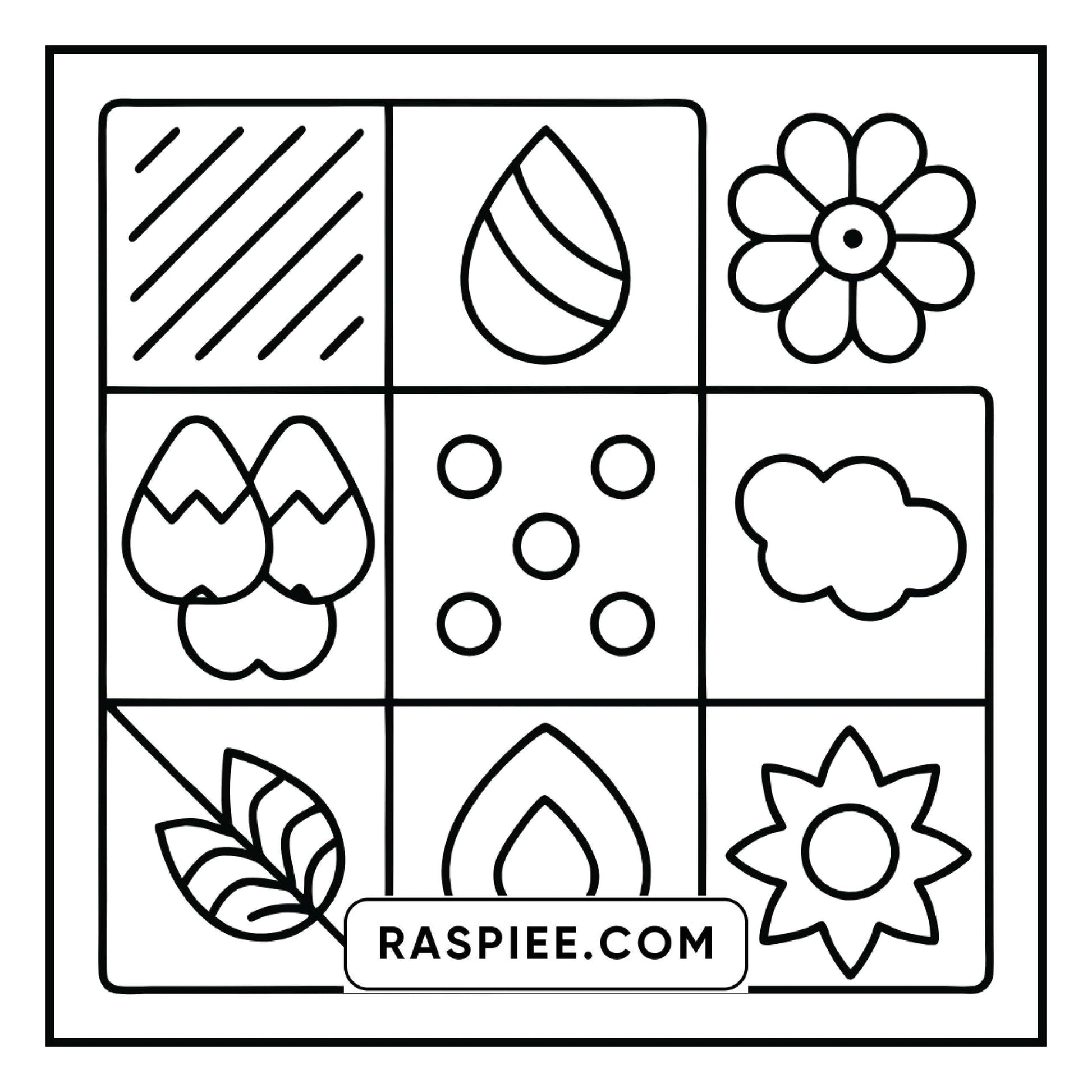 98 Bold and Easy Comfy Patterns Coloring Pages