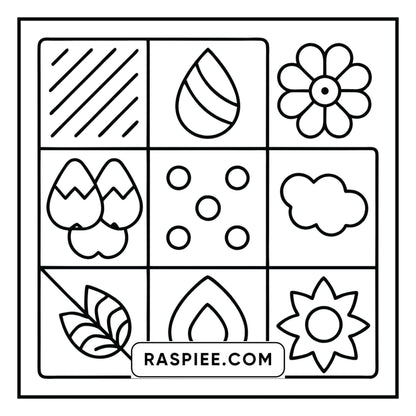 98 Bold and Easy Comfy Patterns Coloring Pages