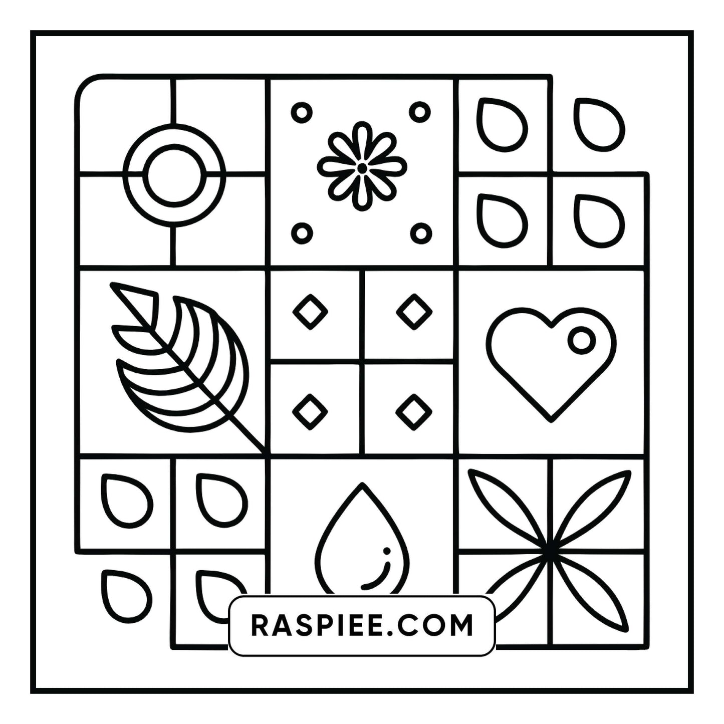 98 Bold and Easy Comfy Patterns Coloring Pages