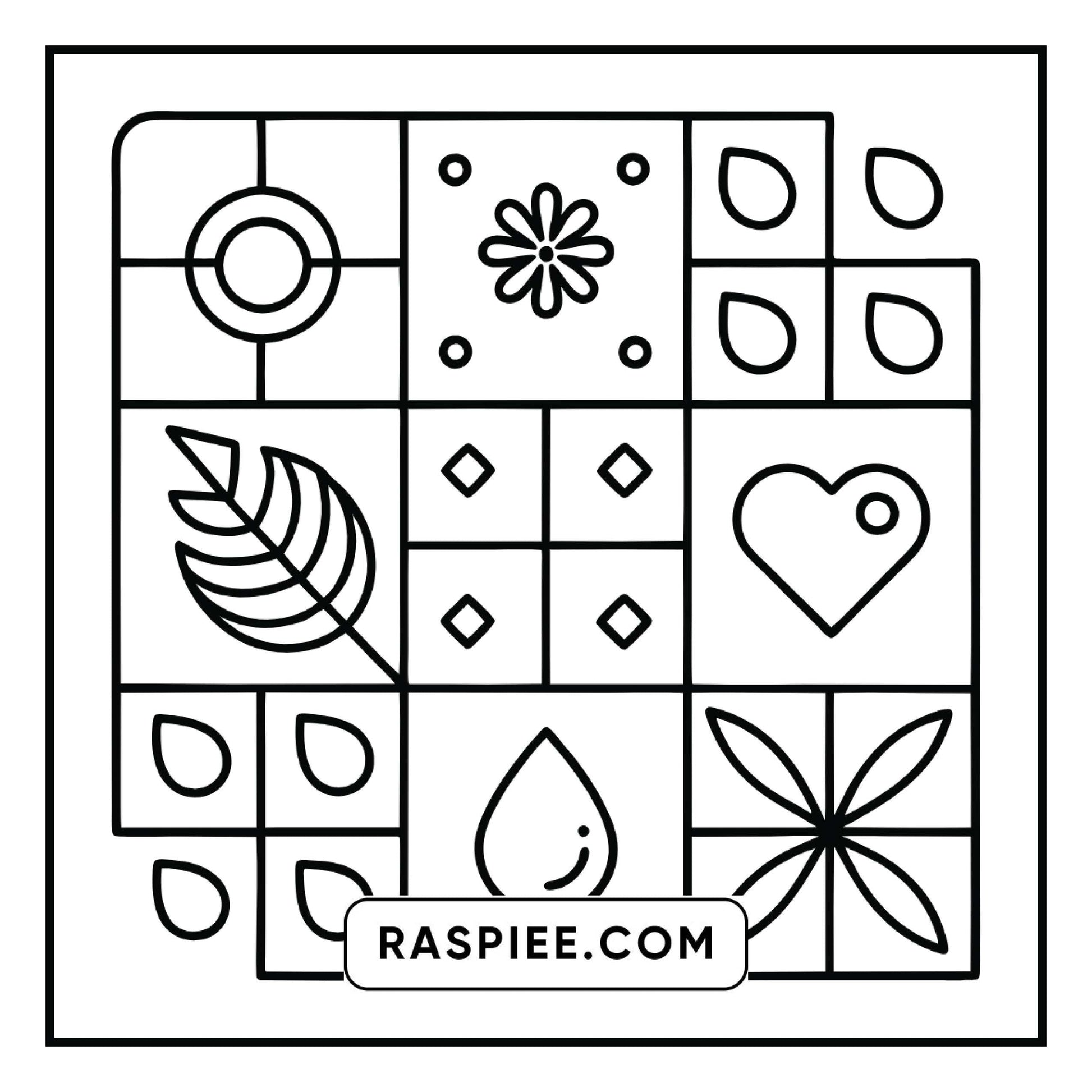 98 Bold and Easy Comfy Patterns Coloring Pages