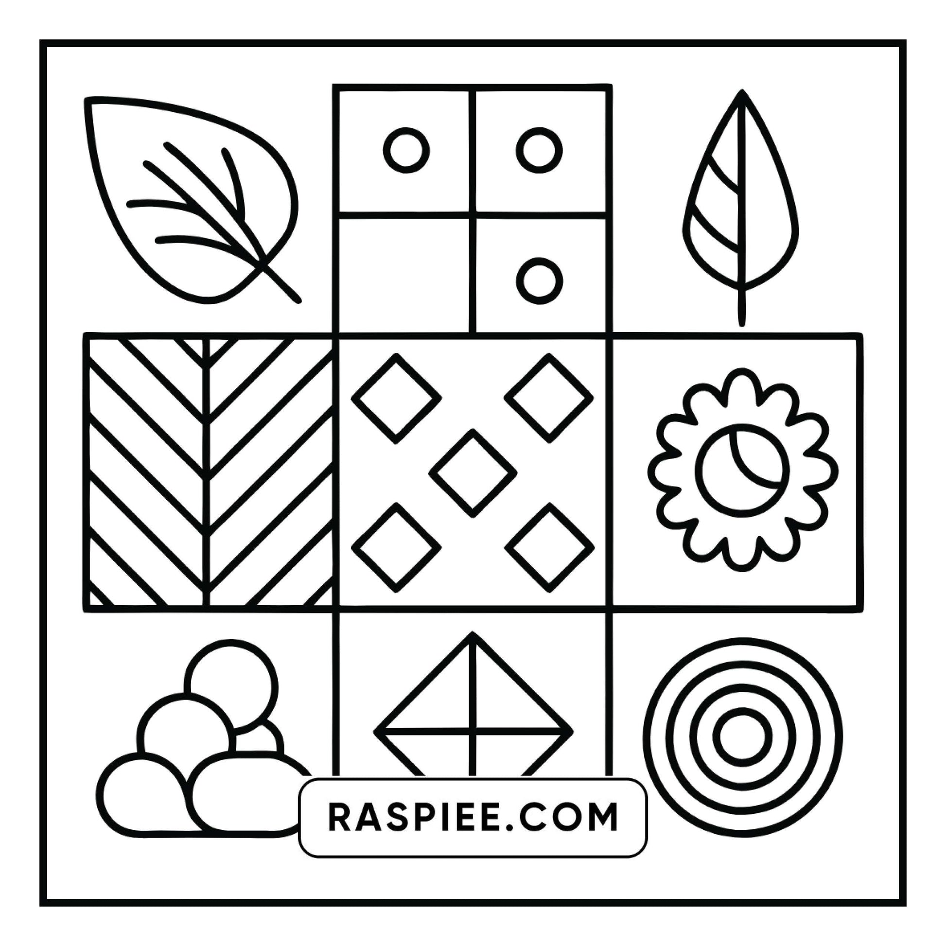 98 Bold and Easy Comfy Patterns Coloring Pages