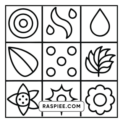 98 Bold and Easy Comfy Patterns Coloring Pages