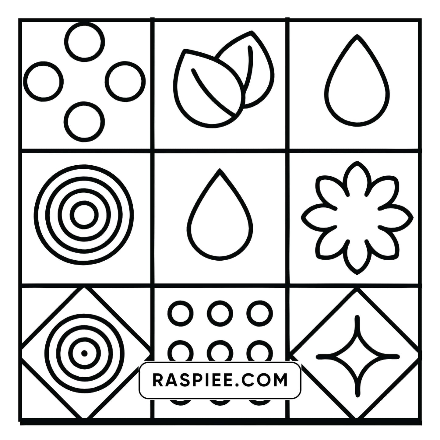 98 Bold and Easy Comfy Patterns Coloring Pages