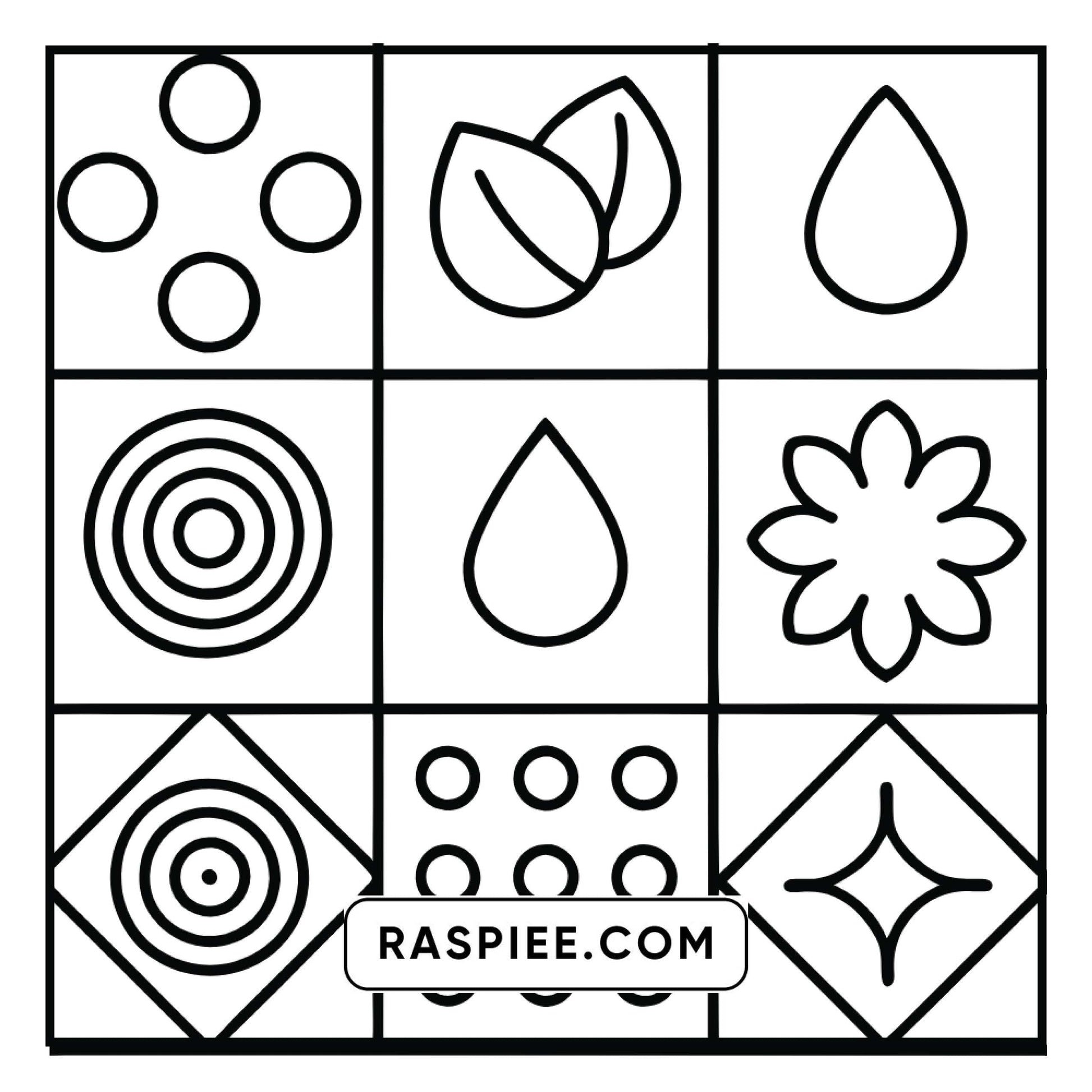 98 Bold and Easy Comfy Patterns Coloring Pages
