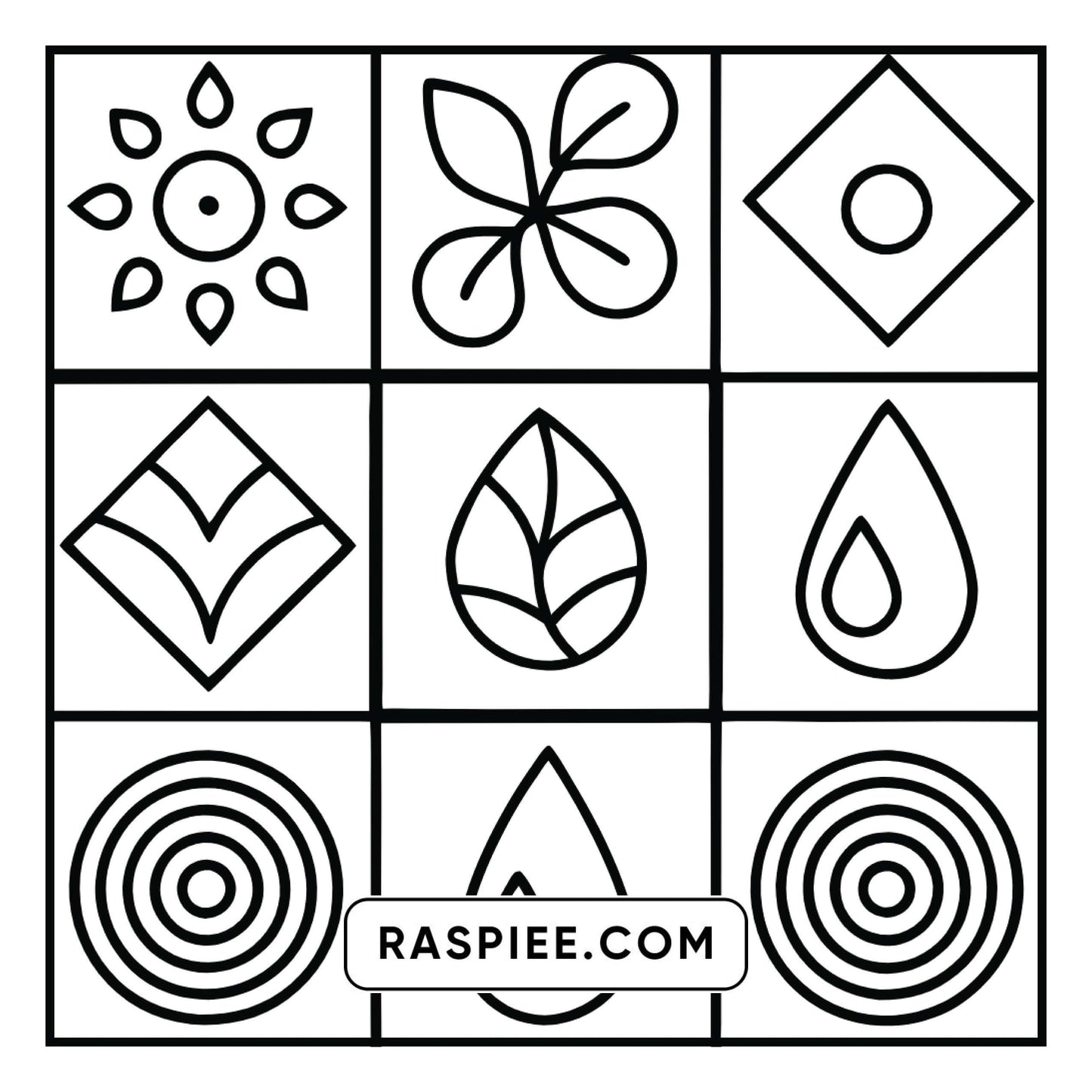 98 Bold and Easy Comfy Patterns Coloring Pages
