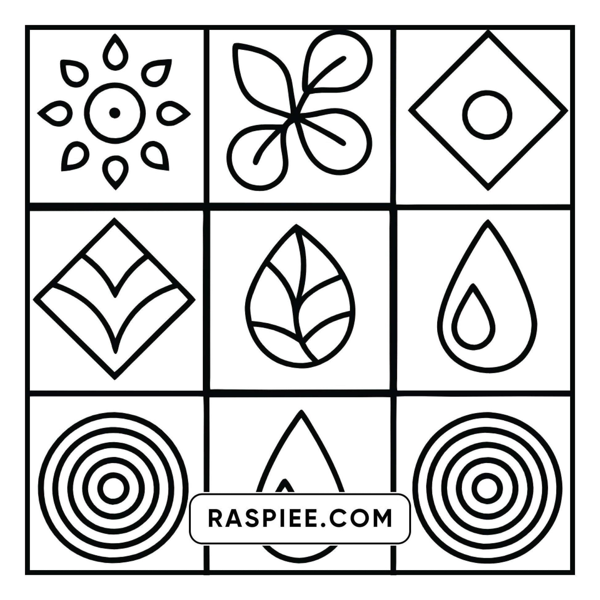 98 Bold and Easy Comfy Patterns Coloring Pages