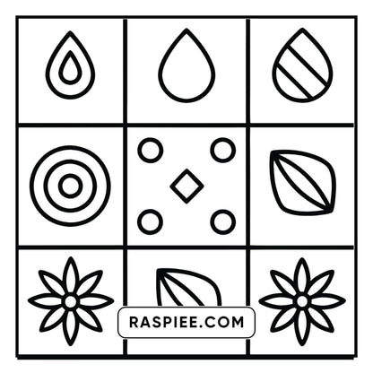 98 Bold and Easy Comfy Patterns Coloring Pages
