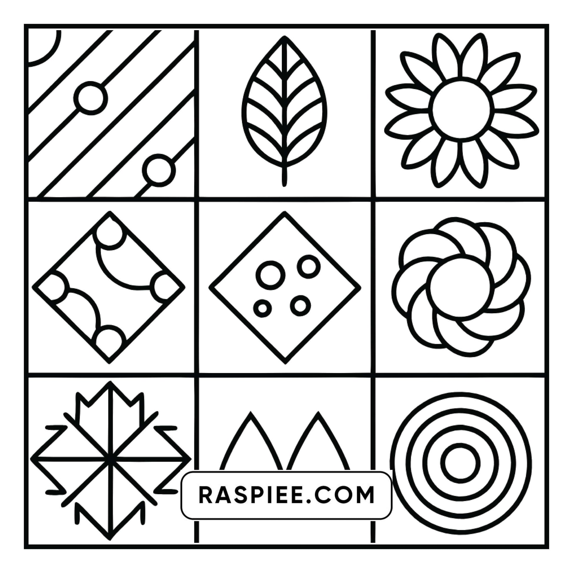 98 Bold and Easy Comfy Patterns Coloring Pages