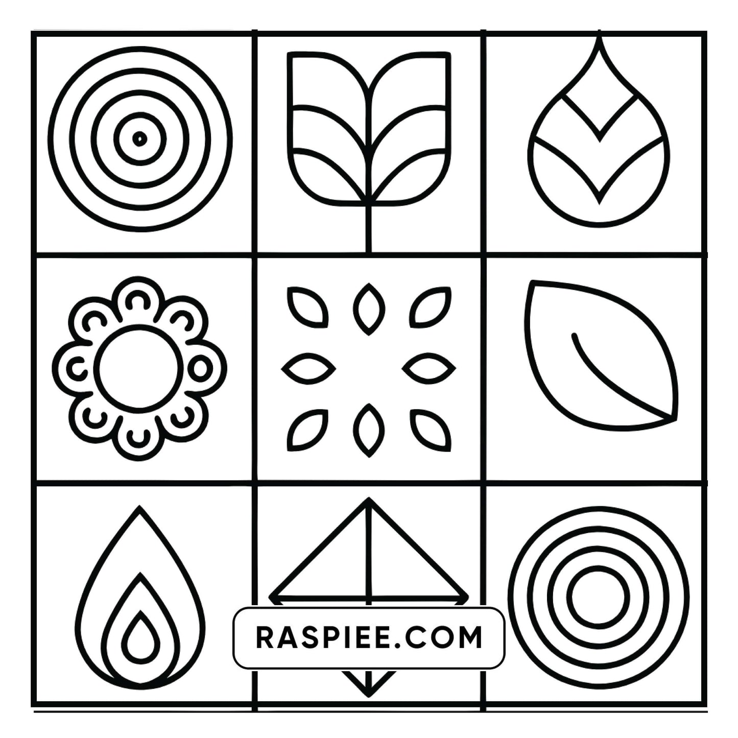 98 Bold and Easy Comfy Patterns Coloring Pages