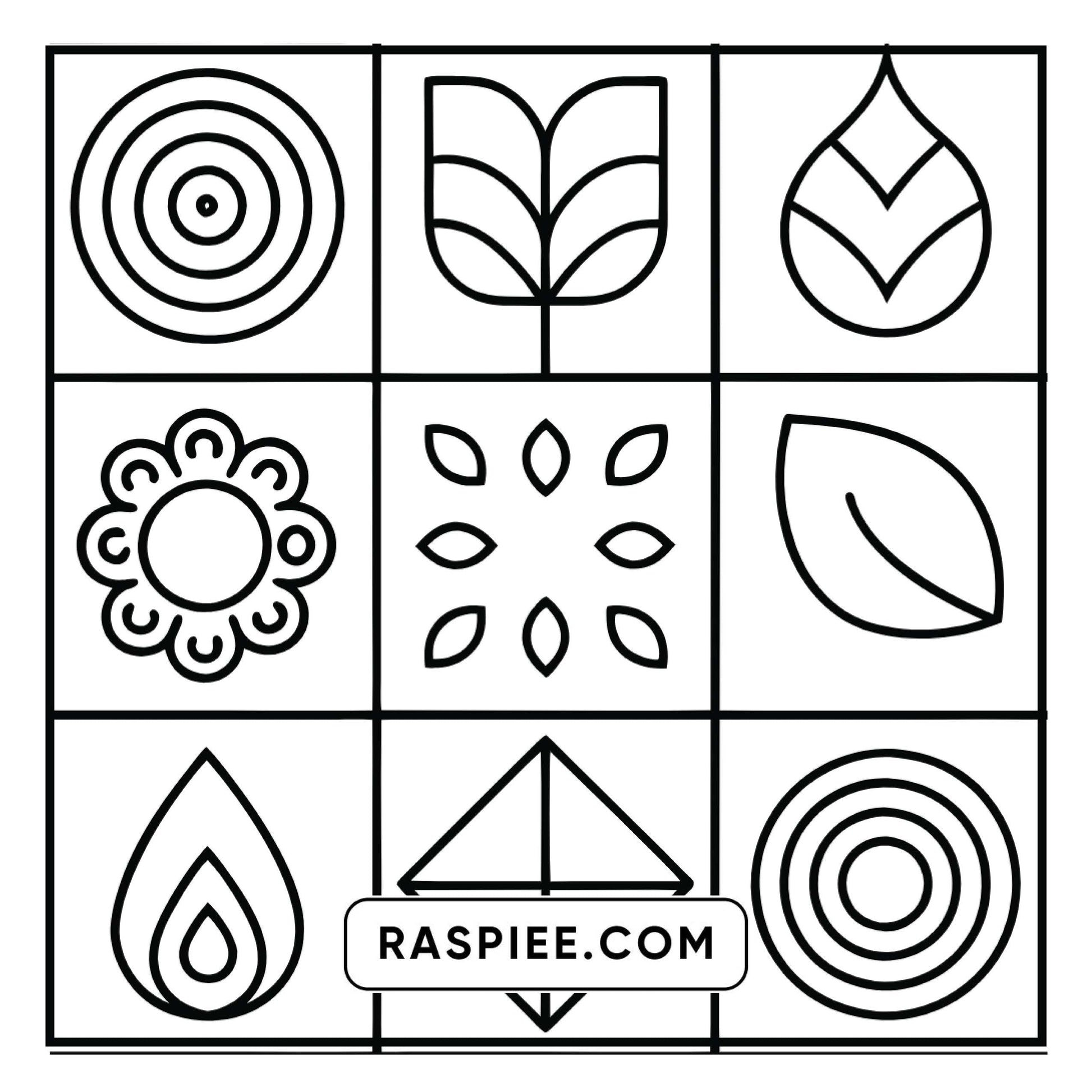 98 Bold and Easy Comfy Patterns Coloring Pages