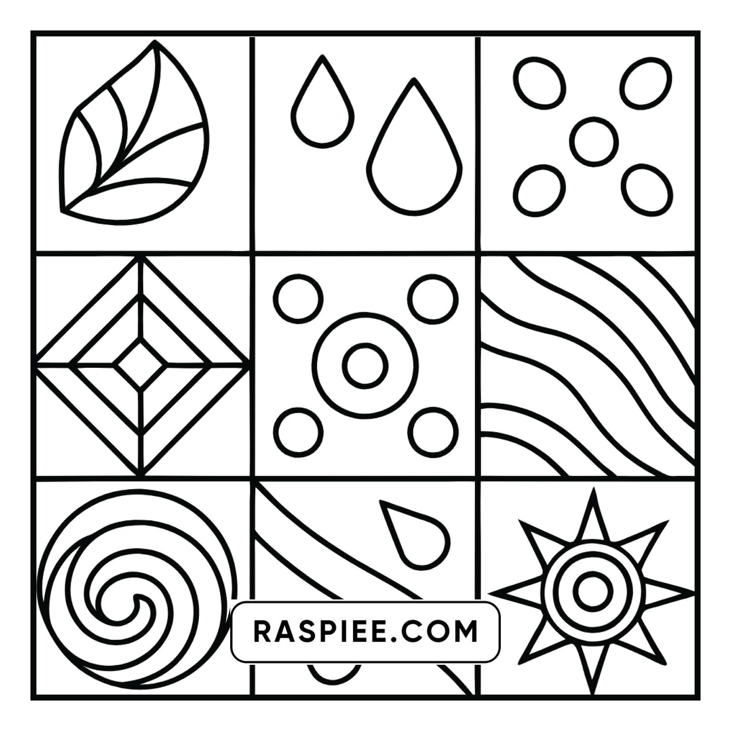 98 Bold and Easy Comfy Patterns Coloring Pages