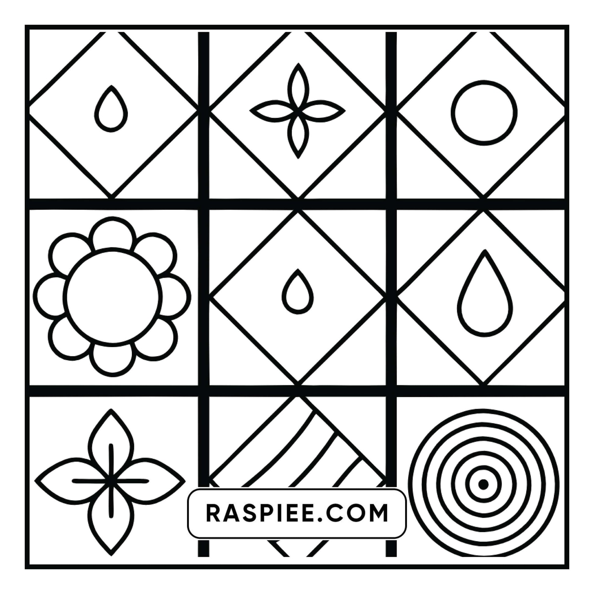 98 Bold and Easy Comfy Patterns Coloring Pages
