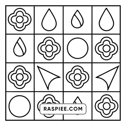 98 Bold and Easy Comfy Patterns Coloring Pages