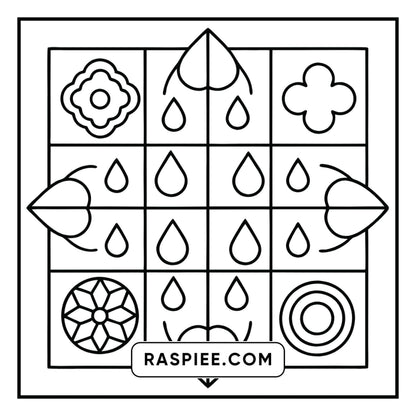 98 Bold and Easy Comfy Patterns Coloring Pages