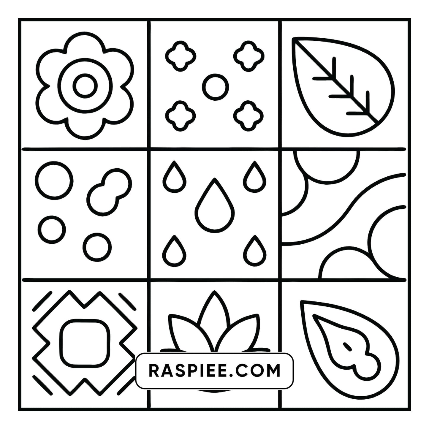 98 Bold and Easy Comfy Patterns Coloring Pages