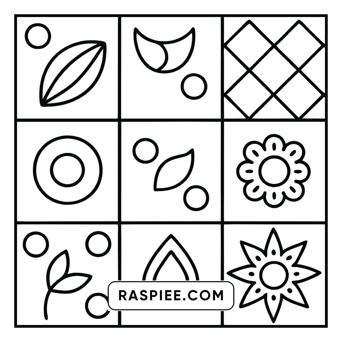 98 Bold and Easy Comfy Patterns Coloring Pages