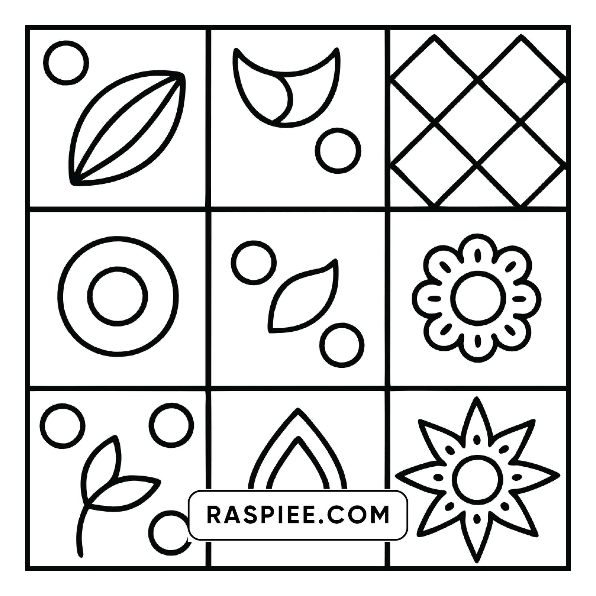 98 Bold and Easy Comfy Patterns Coloring Pages