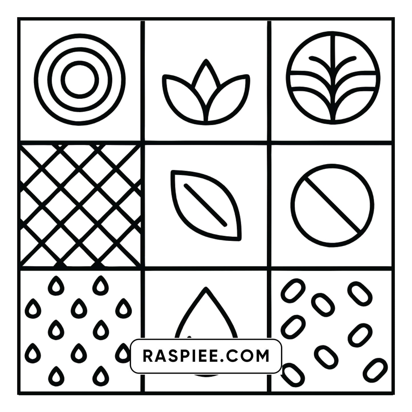 98 Bold and Easy Comfy Patterns Coloring Pages
