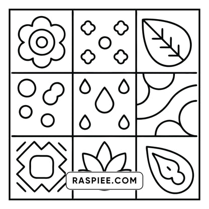 98 Bold and Easy Comfy Patterns Coloring Pages