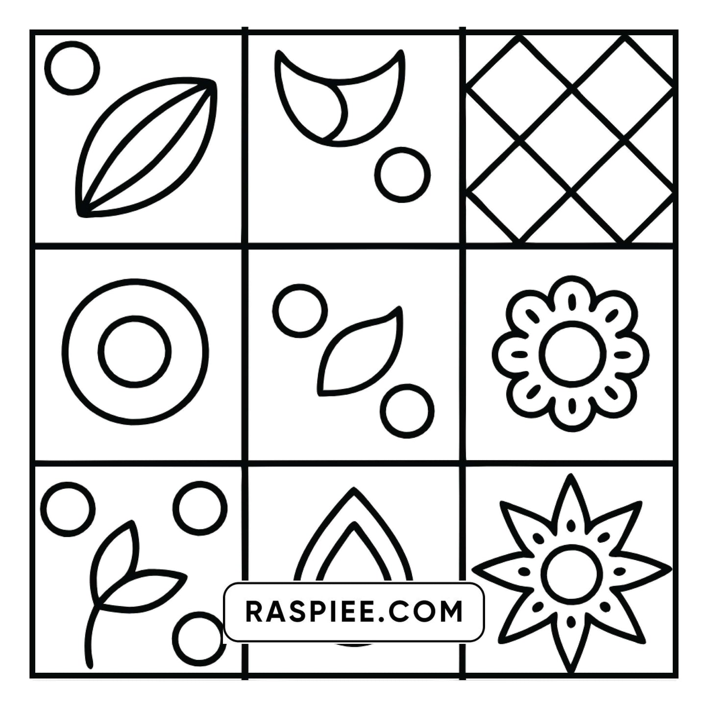 98 Bold and Easy Comfy Patterns Coloring Pages