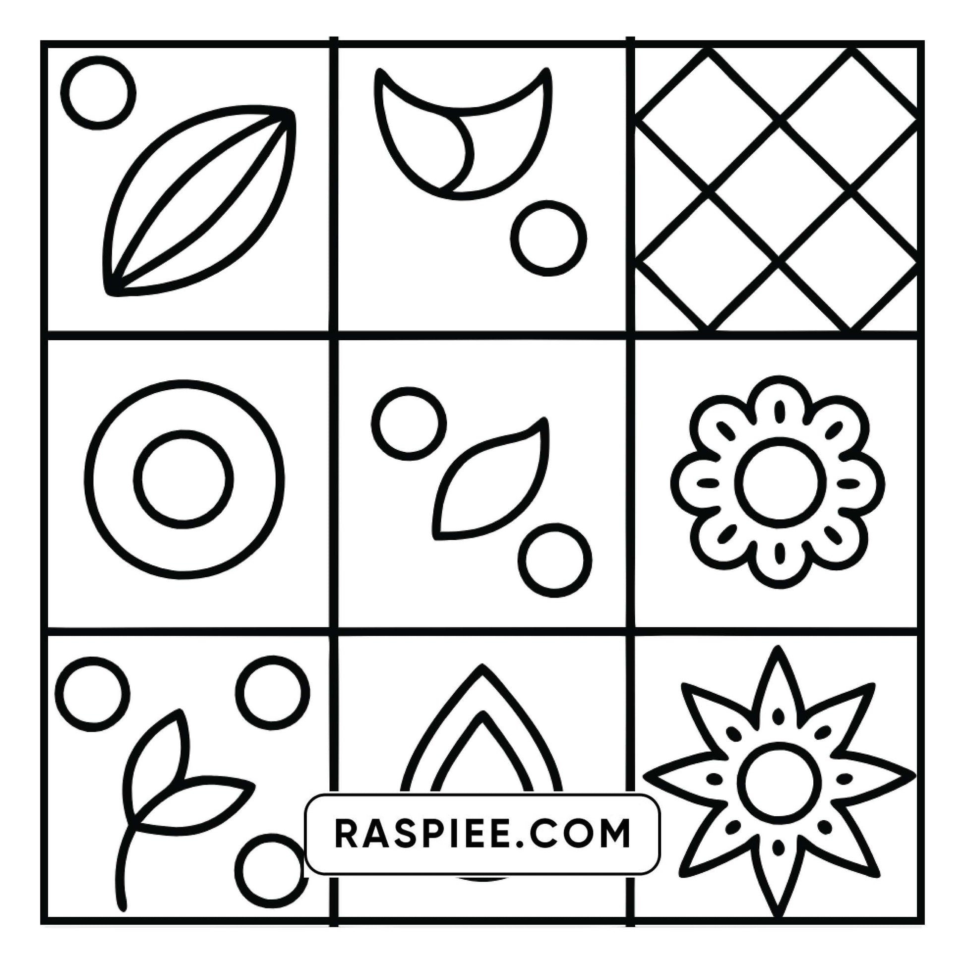 98 Bold and Easy Comfy Patterns Coloring Pages
