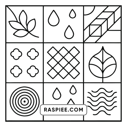 98 Bold and Easy Comfy Patterns Coloring Pages