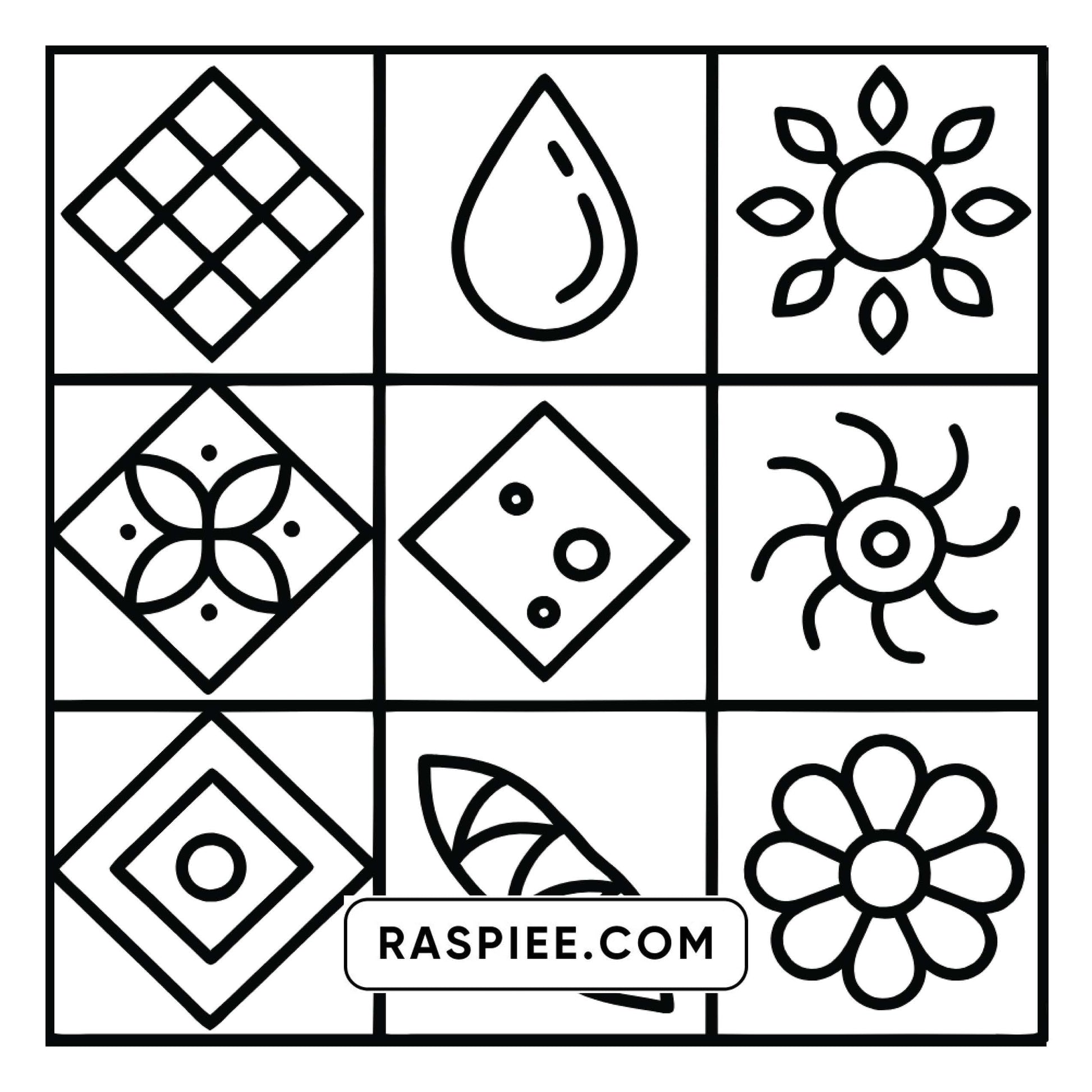 98 Bold and Easy Comfy Patterns Coloring Pages