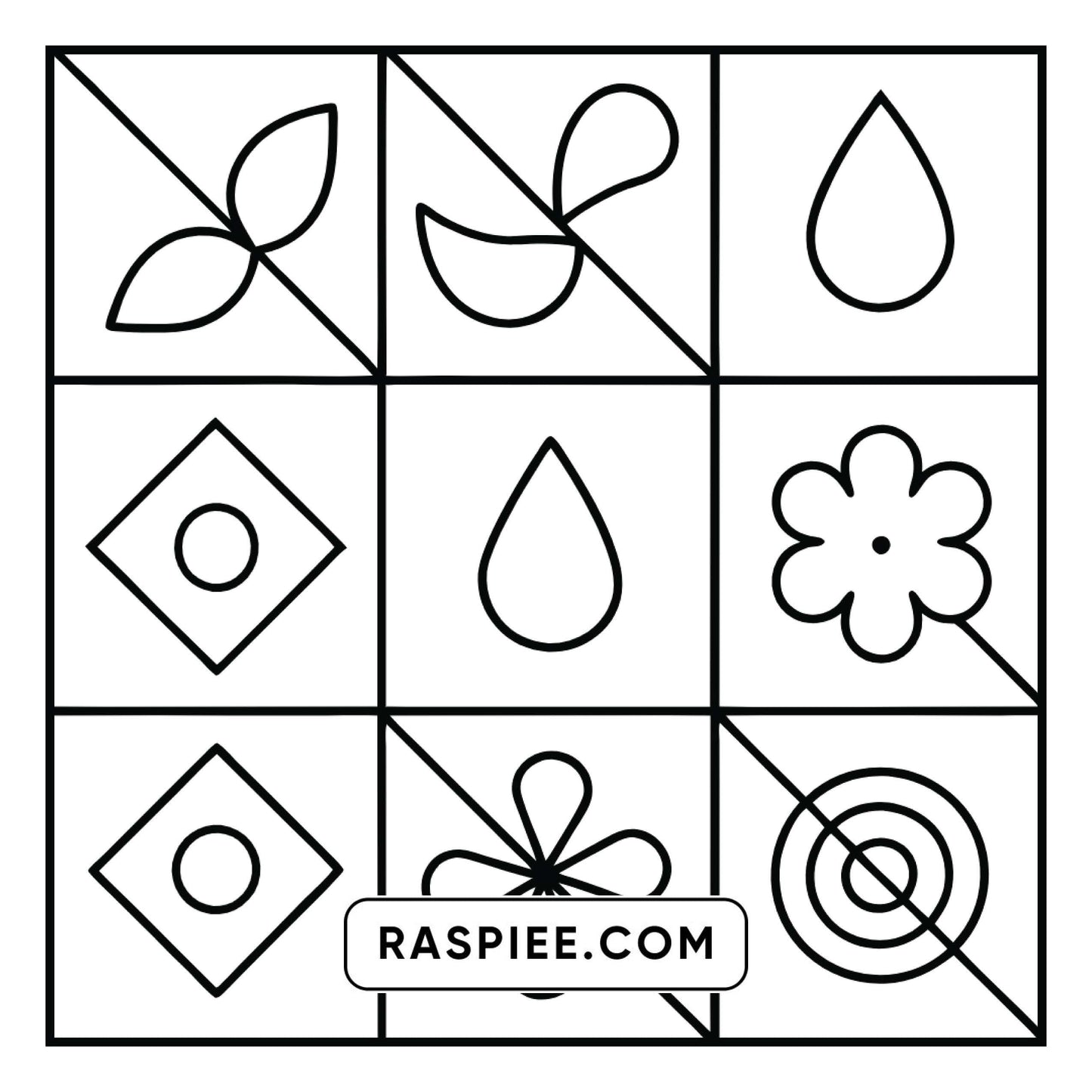98 Bold and Easy Comfy Patterns Coloring Pages