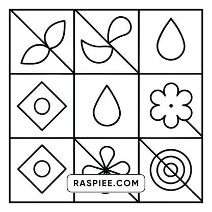 98 Bold and Easy Comfy Patterns Coloring Pages