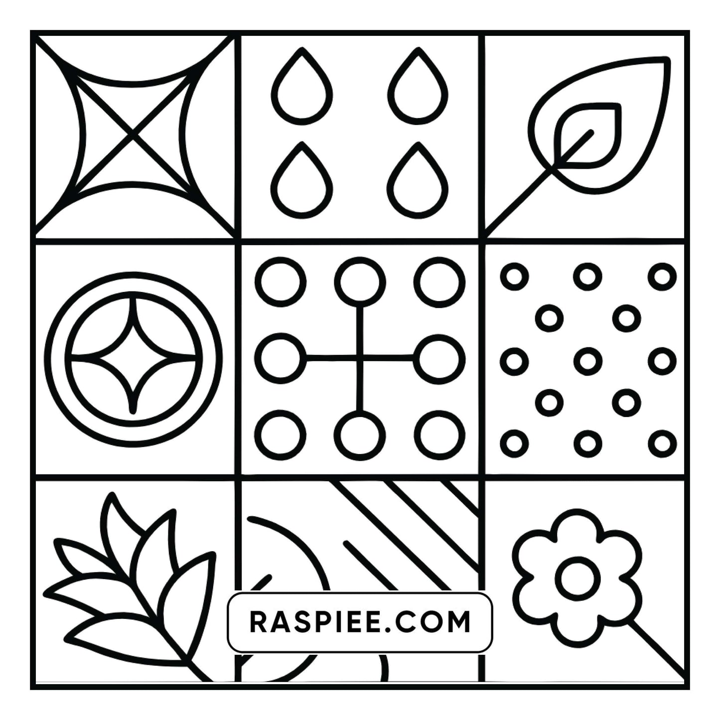 98 Bold and Easy Comfy Patterns Coloring Pages