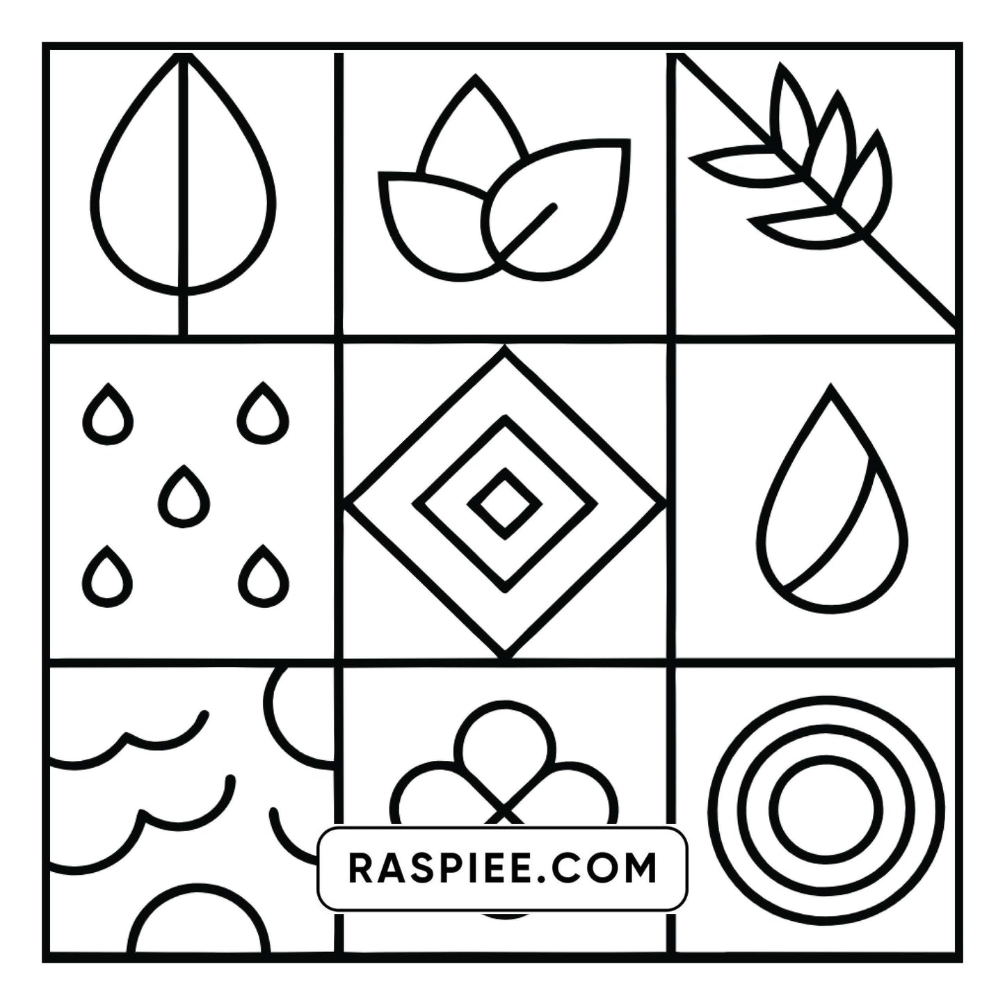 98 Bold and Easy Comfy Patterns Coloring Pages