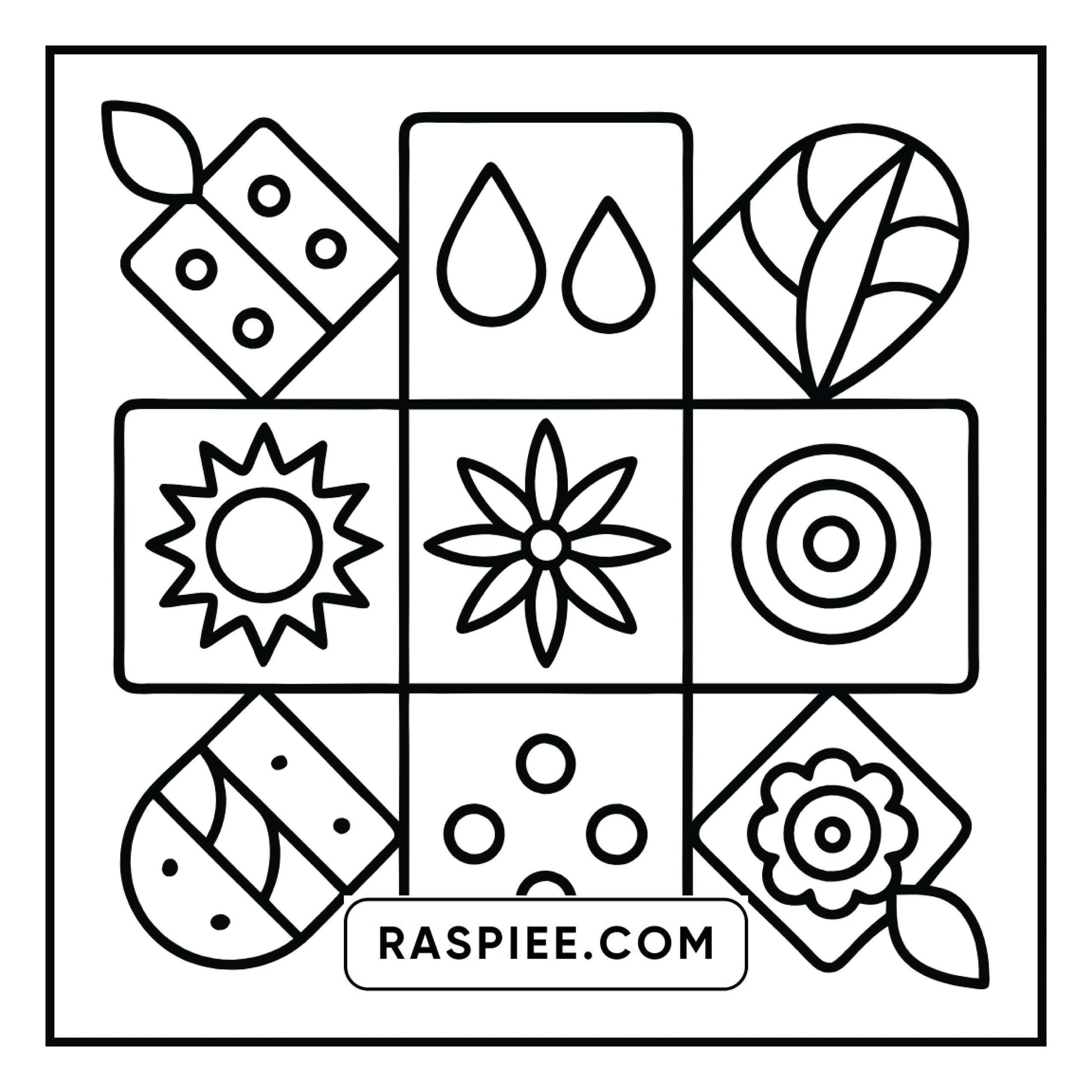 98 Bold and Easy Comfy Patterns Coloring Pages