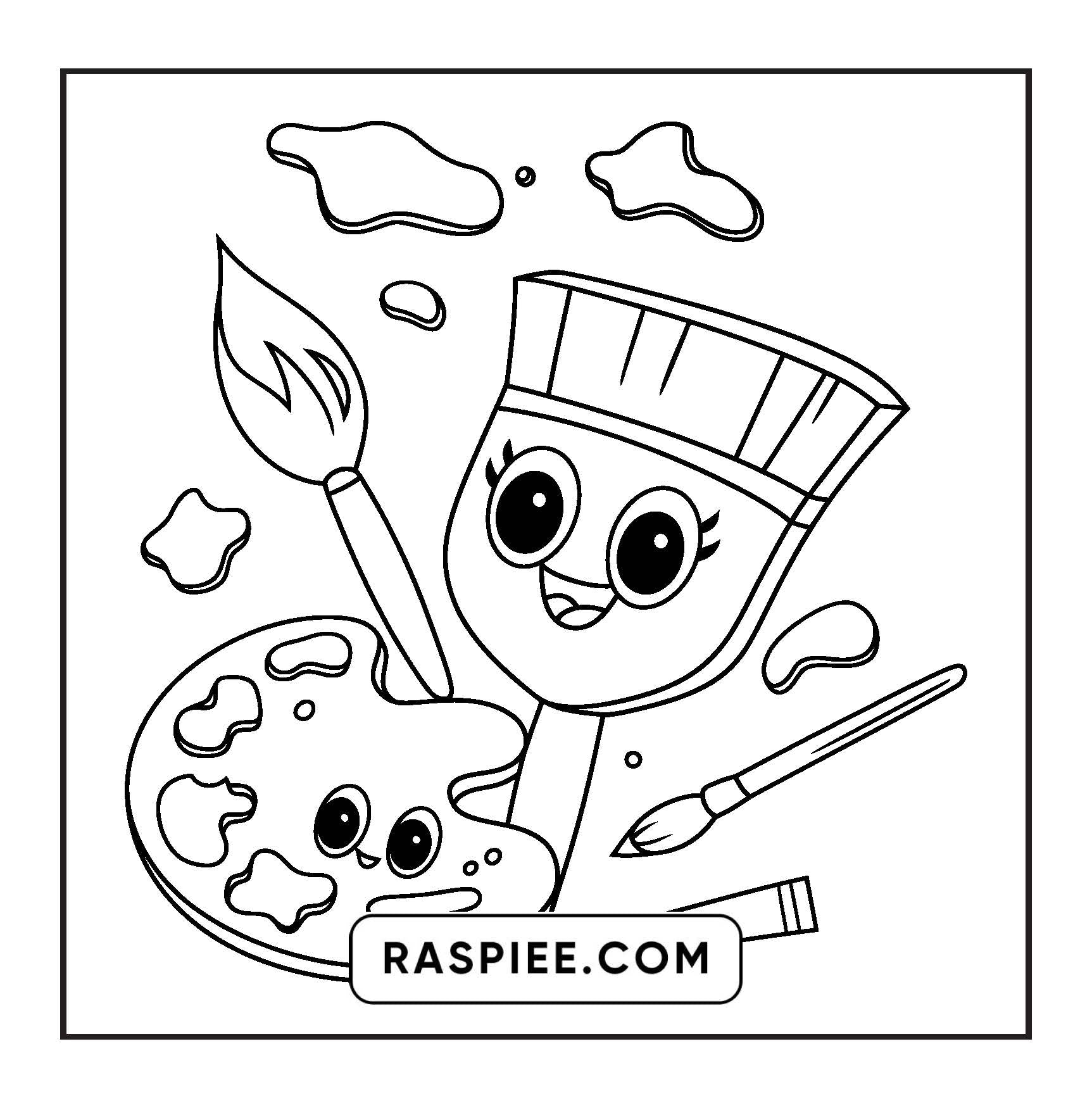 98 Bold and Easy Cute Pairs Coloring Pages
