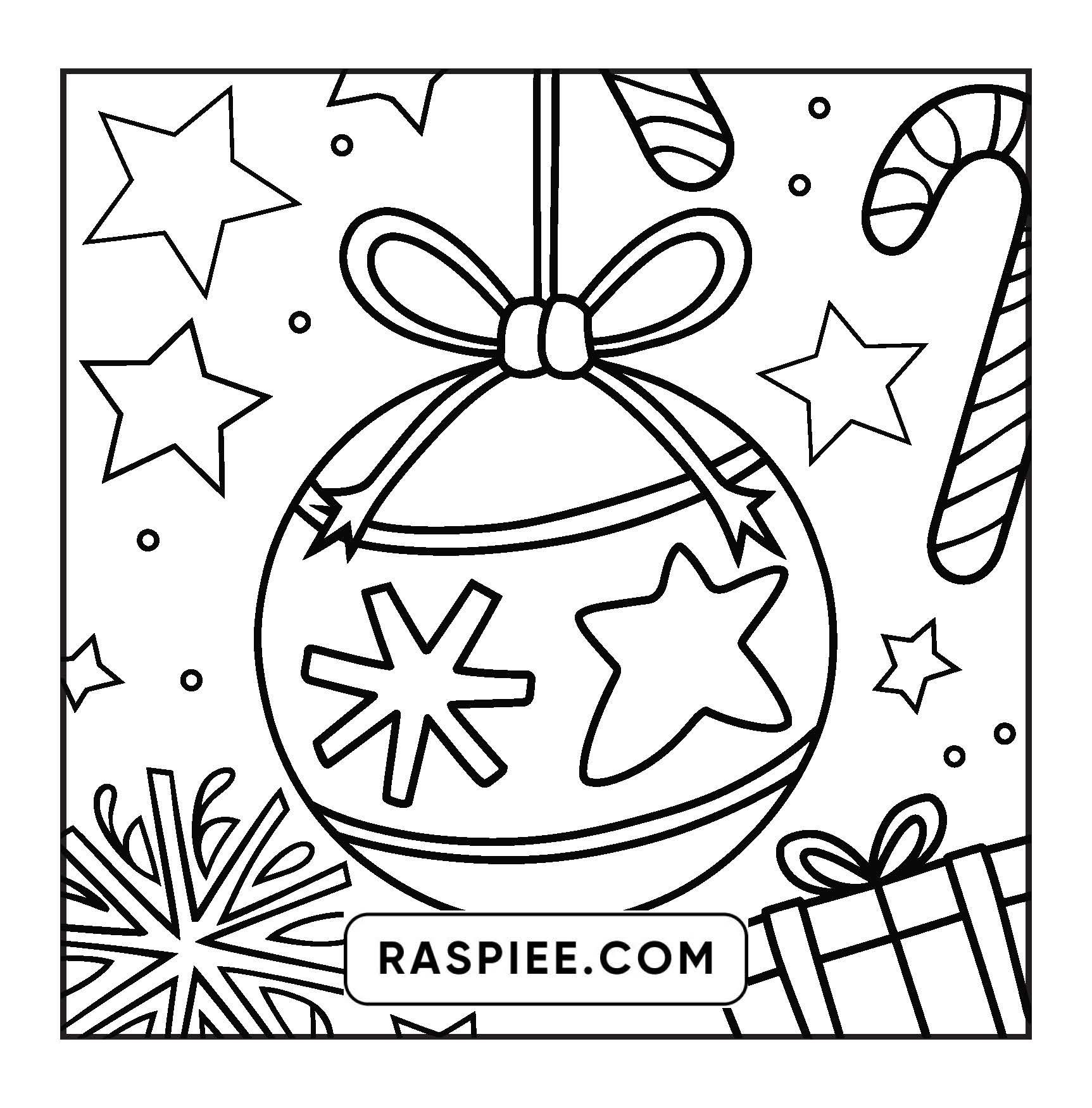 69 Bold and Easy Cozy Christmas Coloring Pages