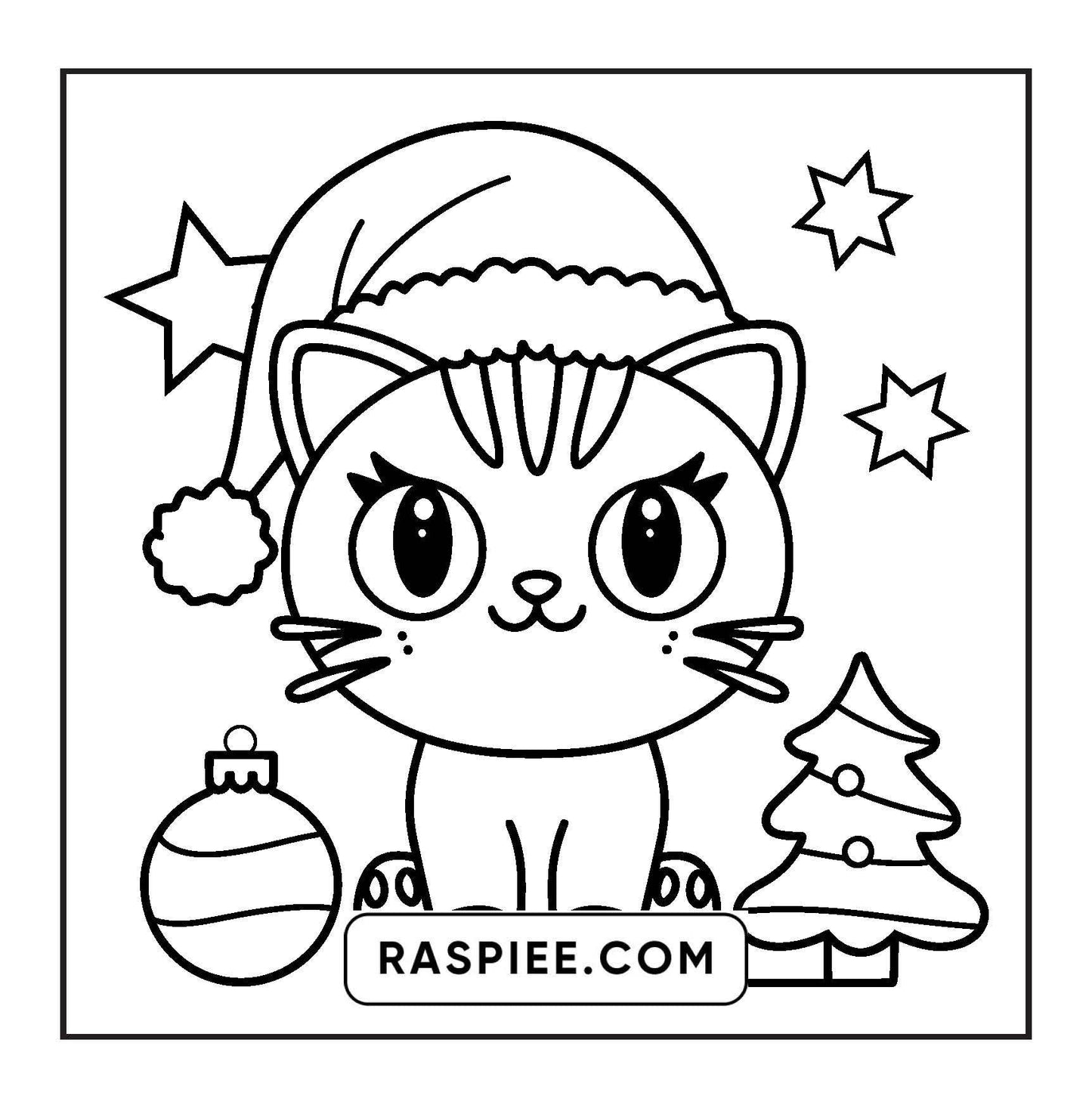 69 Bold and Easy Cozy Christmas Coloring Pages