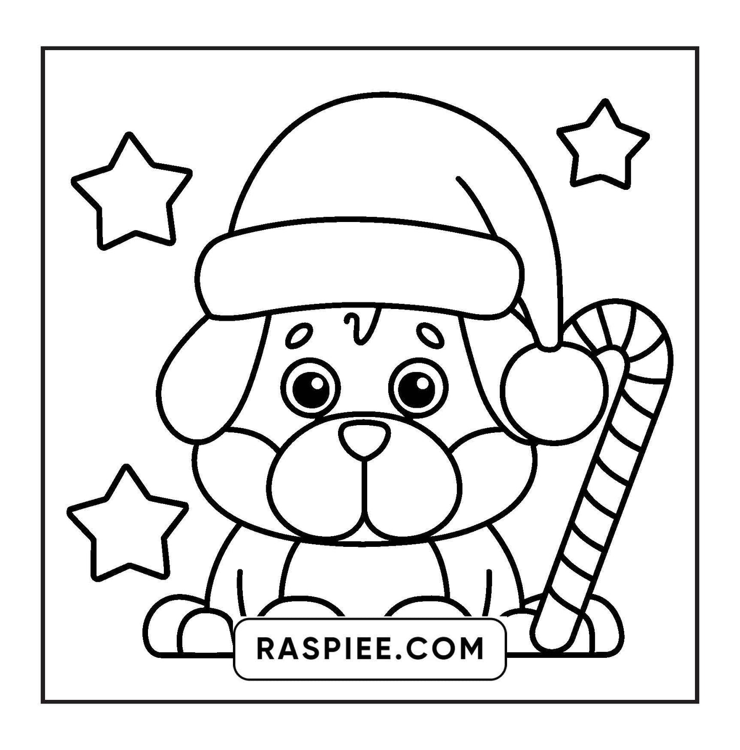 69 Bold and Easy Cozy Christmas Coloring Pages