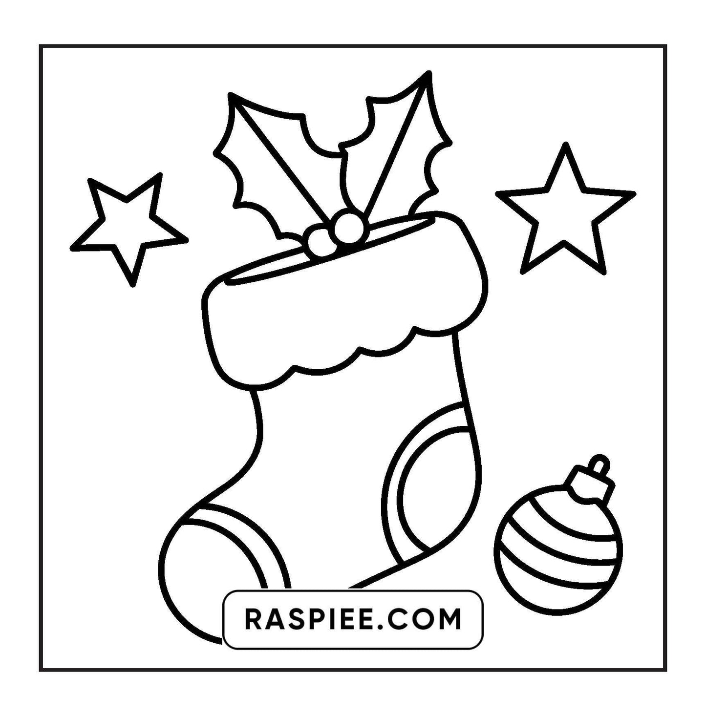 69 Bold and Easy Cozy Christmas Coloring Pages