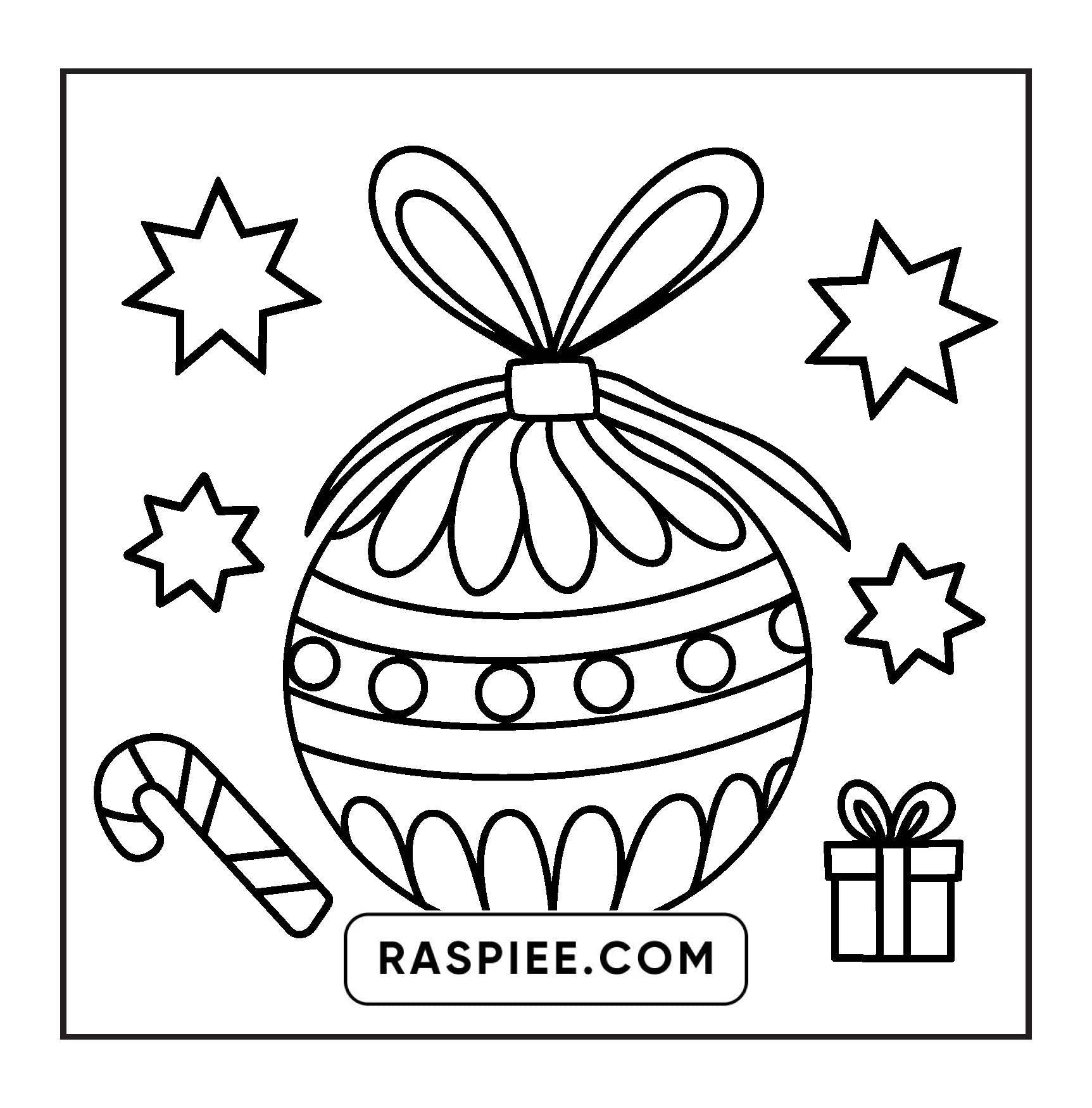69 Bold and Easy Cozy Christmas Coloring Pages