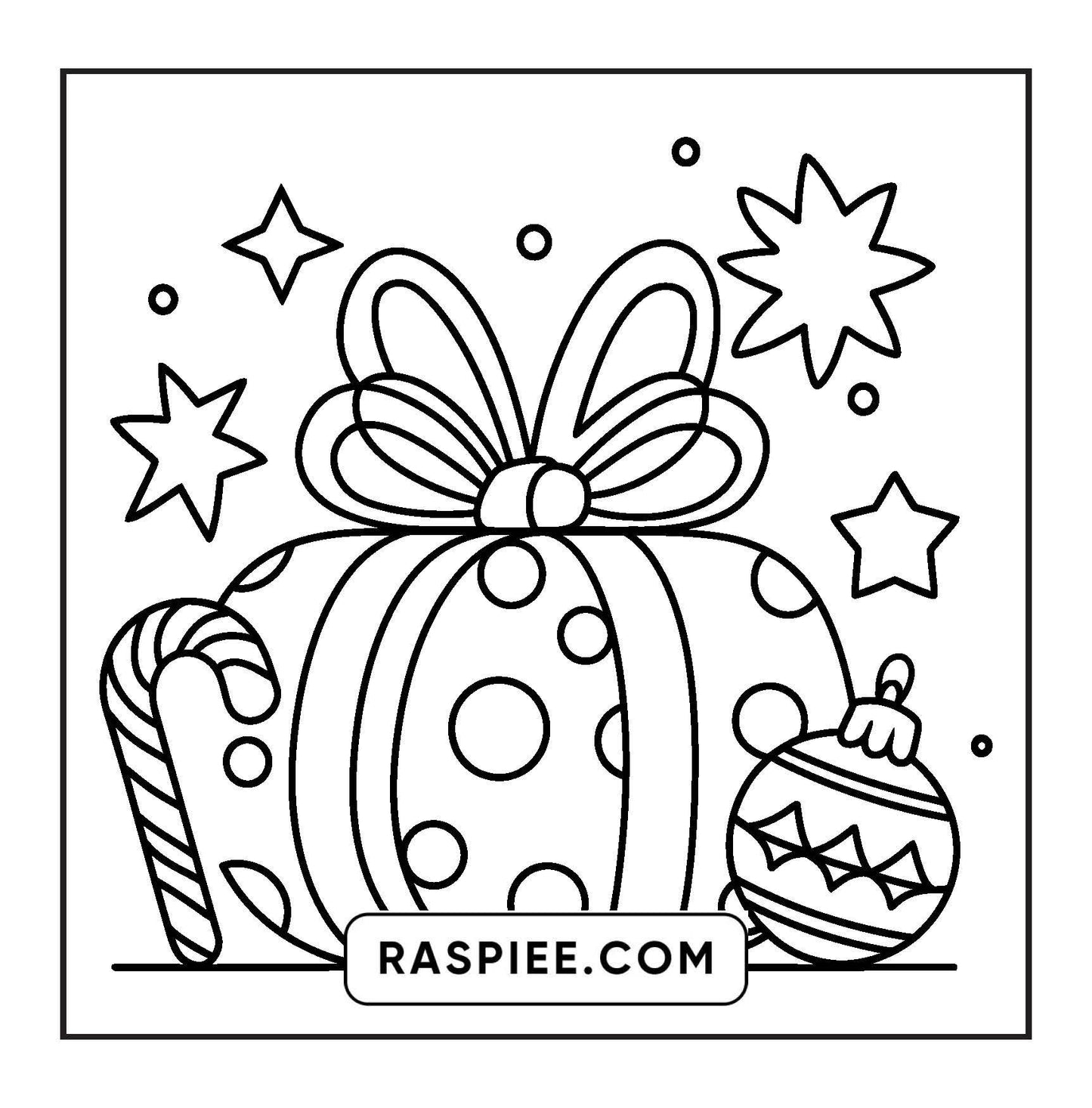 69 Bold and Easy Cozy Christmas Coloring Pages