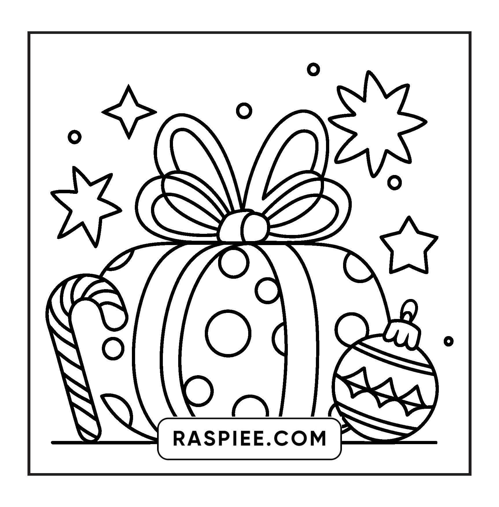 69 Bold and Easy Cozy Christmas Coloring Pages