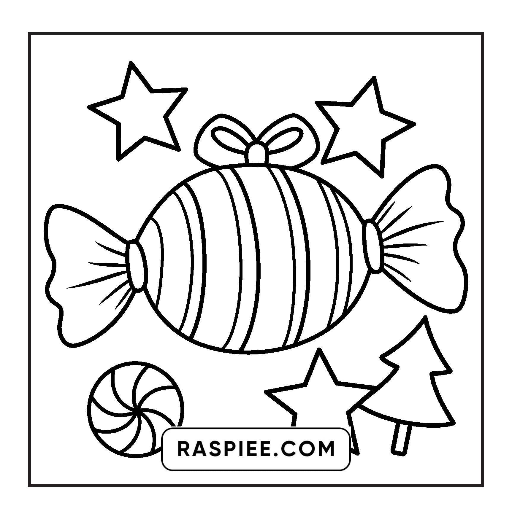 69 Bold and Easy Cozy Christmas Coloring Pages