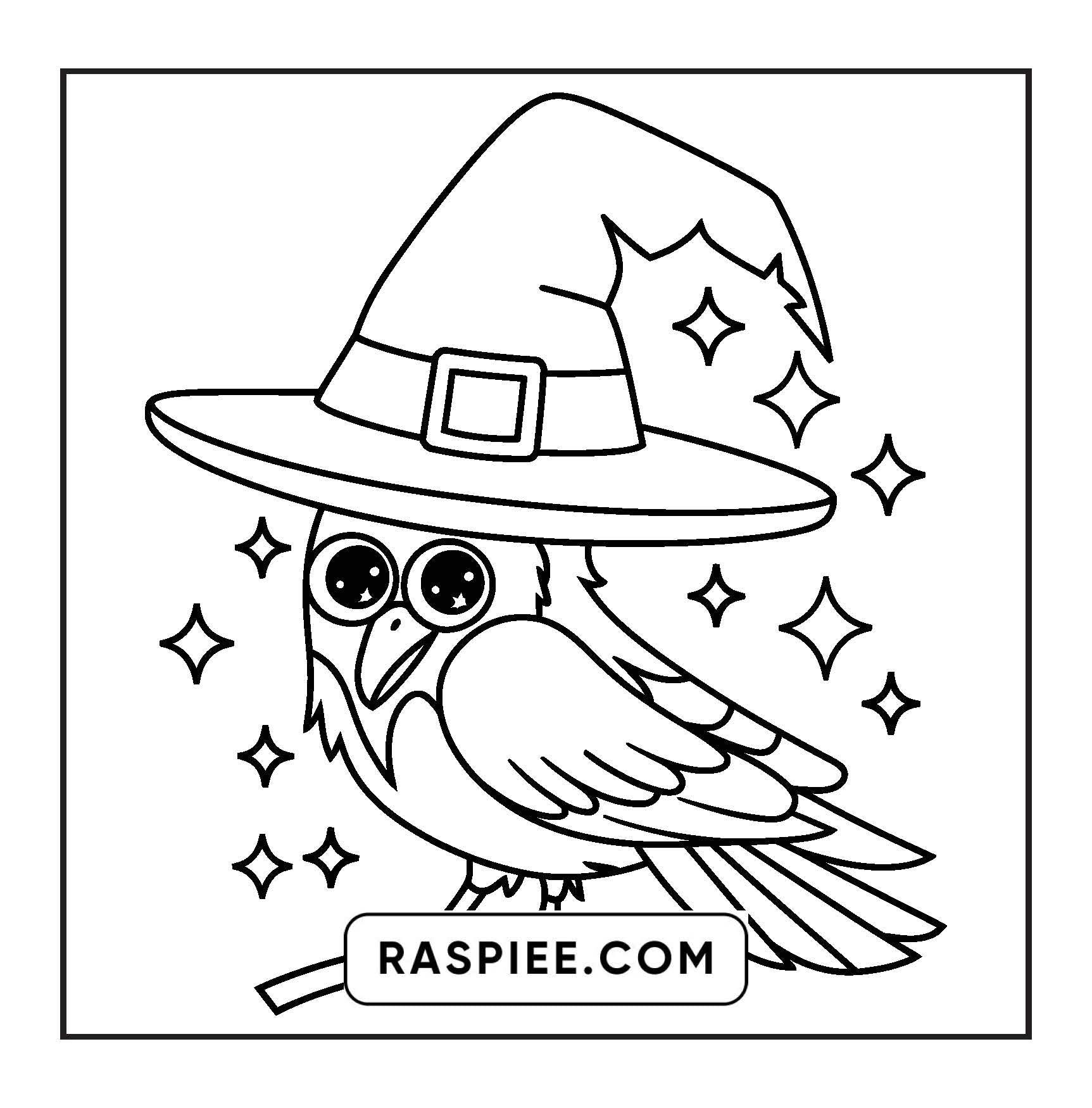92 Bold and Easy Cute Witch Stuff Coloring Pages