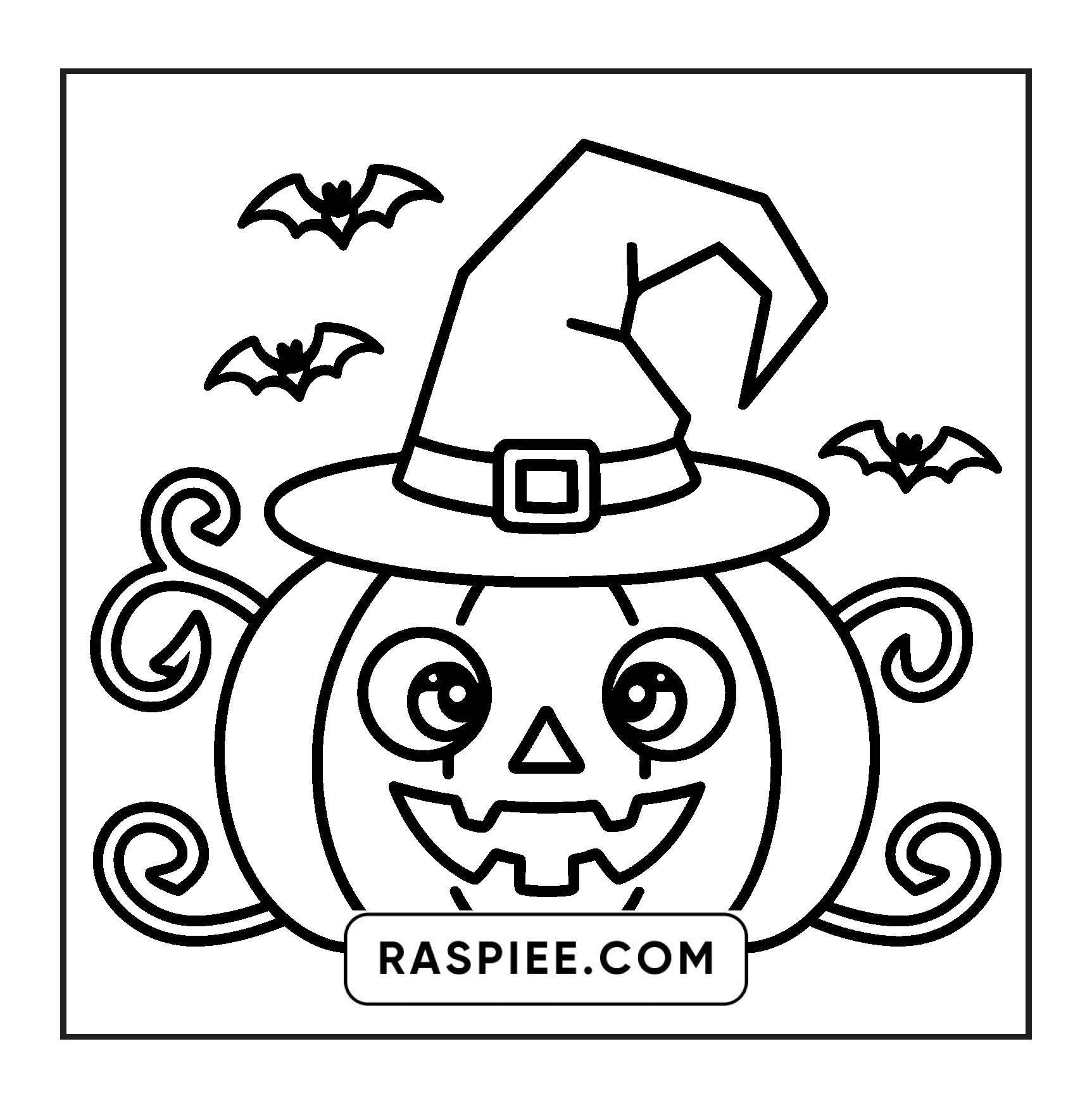 92 Bold and Easy Cute Witch Stuff Coloring Pages