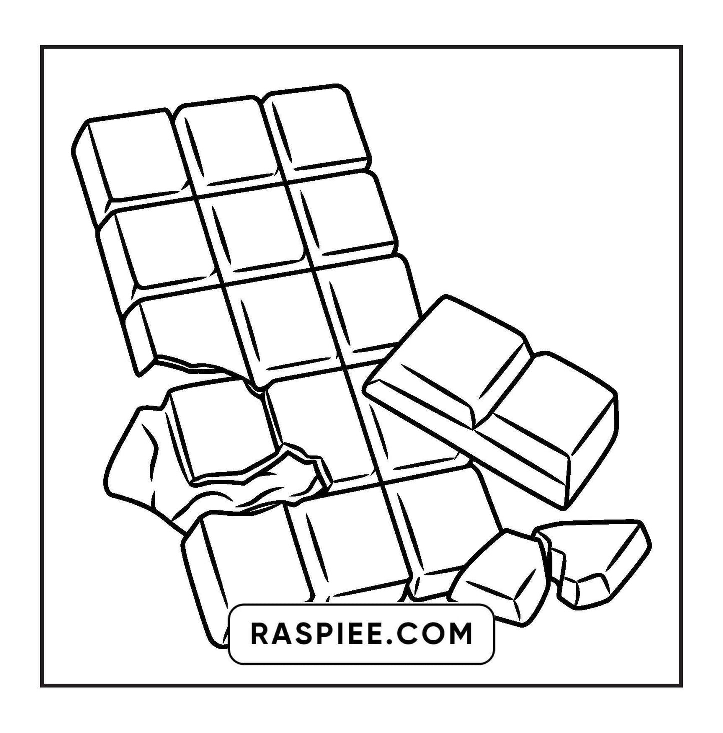 88 Bold and Easy Dessert Coloring Pages