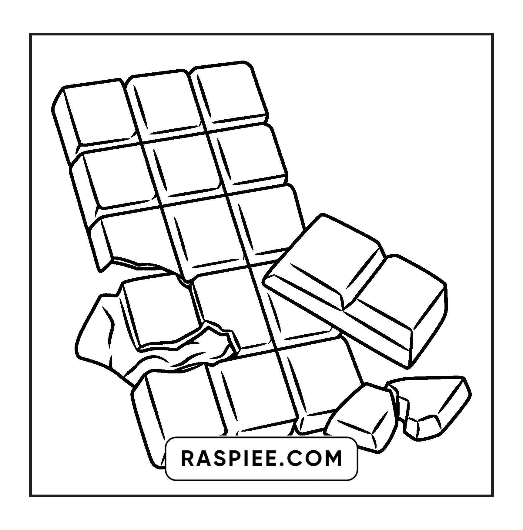 88 Bold and Easy Dessert Coloring Pages