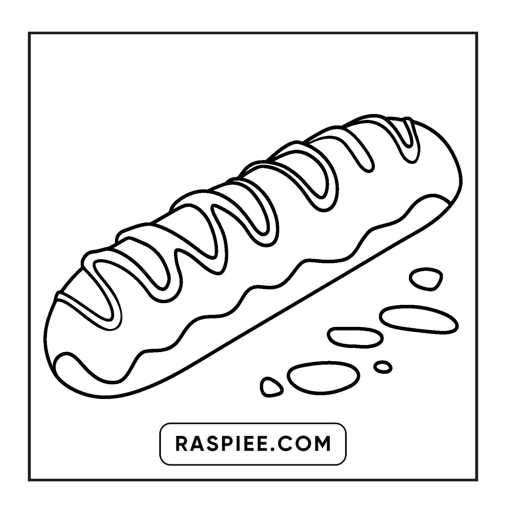 88 Bold and Easy Dessert Coloring Pages
