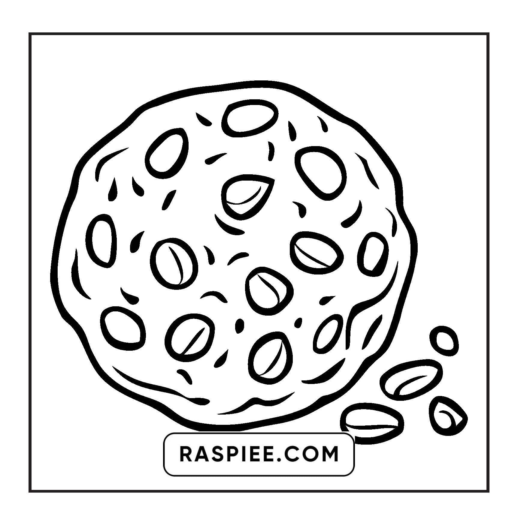 88 Bold and Easy Dessert Coloring Pages