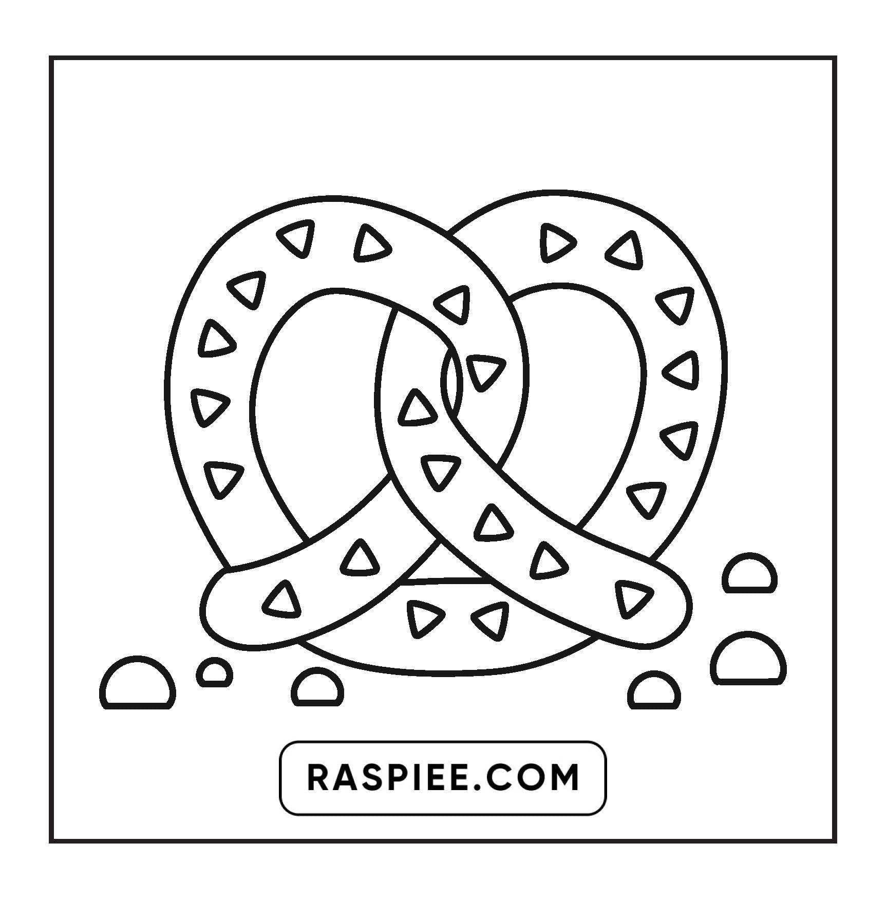 88 Bold and Easy Dessert Coloring Pages