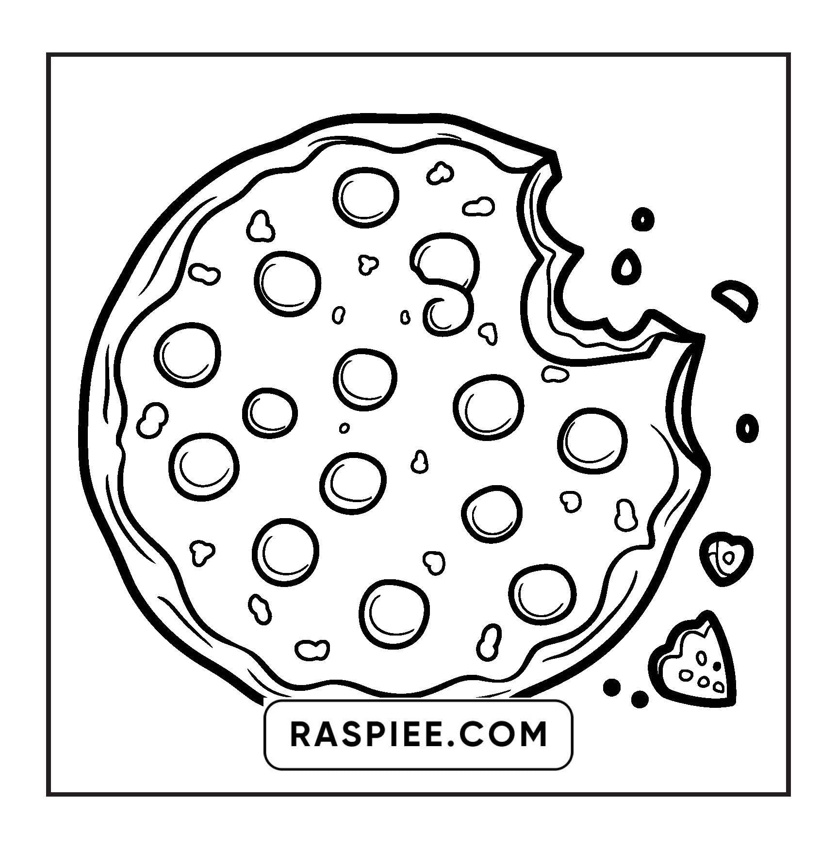 88 Bold and Easy Dessert Coloring Pages